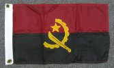 12x18 inch Angola sewn flag