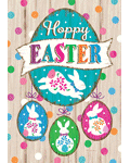 Wooden Easter Banner