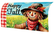[Scarecrow & Pumpkins Mailbox Cover]