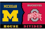 [Michigan / Ohio State House Divided Flag]