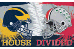 [Michigan / Ohio State House Divided Flag]