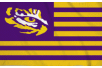 Louisiana State University flag