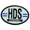 [Old Honduras Oval Reflective Decal]