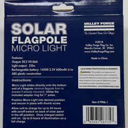 [Small Solar Light Kit Box Back]