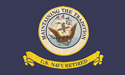 [Navy Retired Flag w/Yellow Banner]