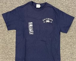 Baltimore Established Blue Tee Shirt
