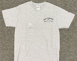 Baltimore Established Gray Tee Shirt