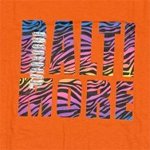 Baltimore Tiger Stripes Orange Tee Shirt