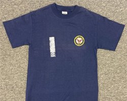 Navy Logo Tee Shirt