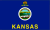 Kansas 2x3' Classroom Flag