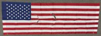 U.S. avenue banner flag with vents 