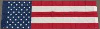 U.S. avenue banner flag with vents 